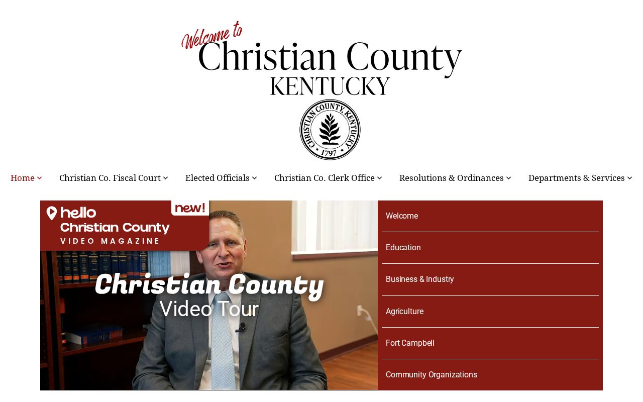 Christian County criminal history government records gateway